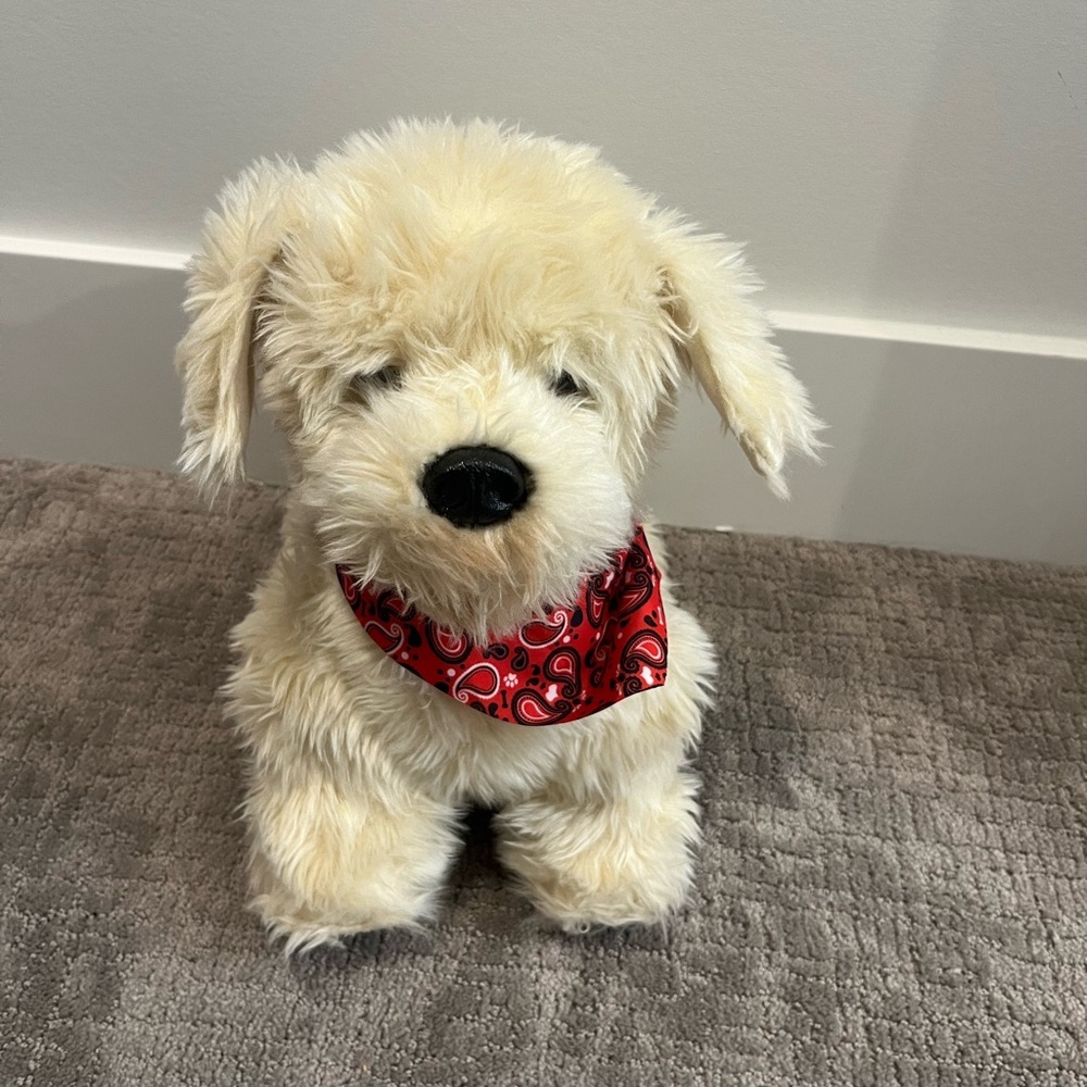 MGA Georgie Interactive Plush Electronic Puppy Voice Activated Sounds Dog